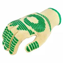 G & F Products DuPont Nomex and Kevlar Heat Resistant 5-Finger Oven Mitts thumbnail 1