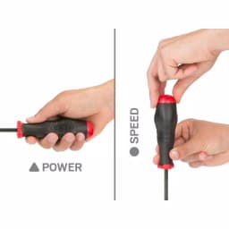TEKTON 4-Piece Screwdriver Set with Three-Sided Ergonomic Handles thumbnail 5