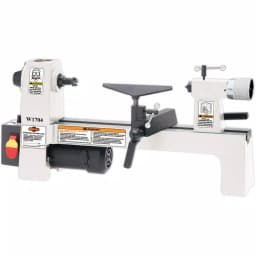 Shop Fox 8 in. x 13 in. 110-Volt 1/3 HP Bench-Top Wood Lathe with Variable Speed Control thumbnail 1