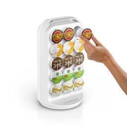 Mind Reader Apollo 30-Capacity White K-Cup Storage and Coffee Pod Carousel for Keurig thumbnail 4
