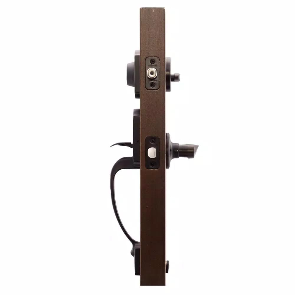 Copper Creek Heritage Tuscan Bronze Handleset with Waverlie Lever Trim