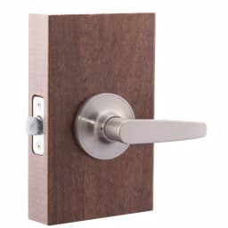Copper Creek Satin Stainless Passage Door Lever, Residential Grade 3 thumbnail 2