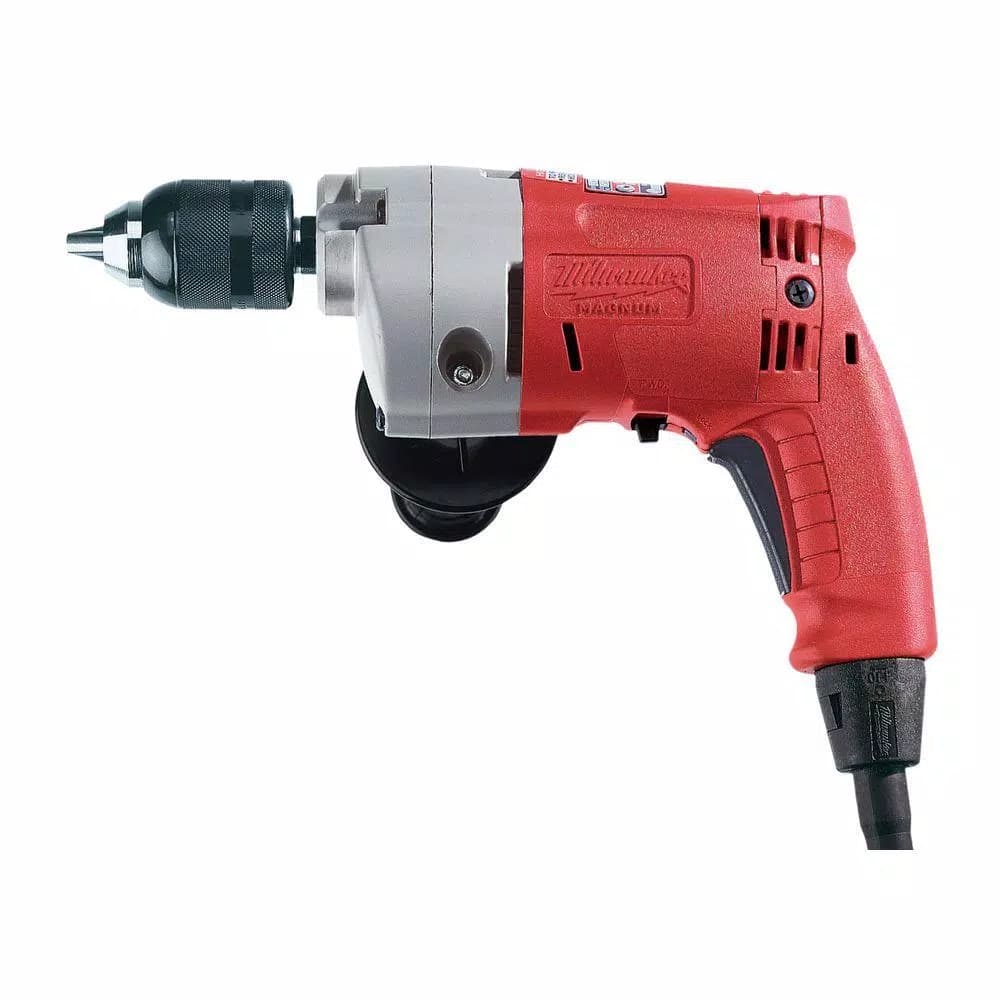 Milwaukee Magnum 1/2 in. Corded Drill with All-Metal Keyless Chuck, 5.5 Amp, 950 RPM