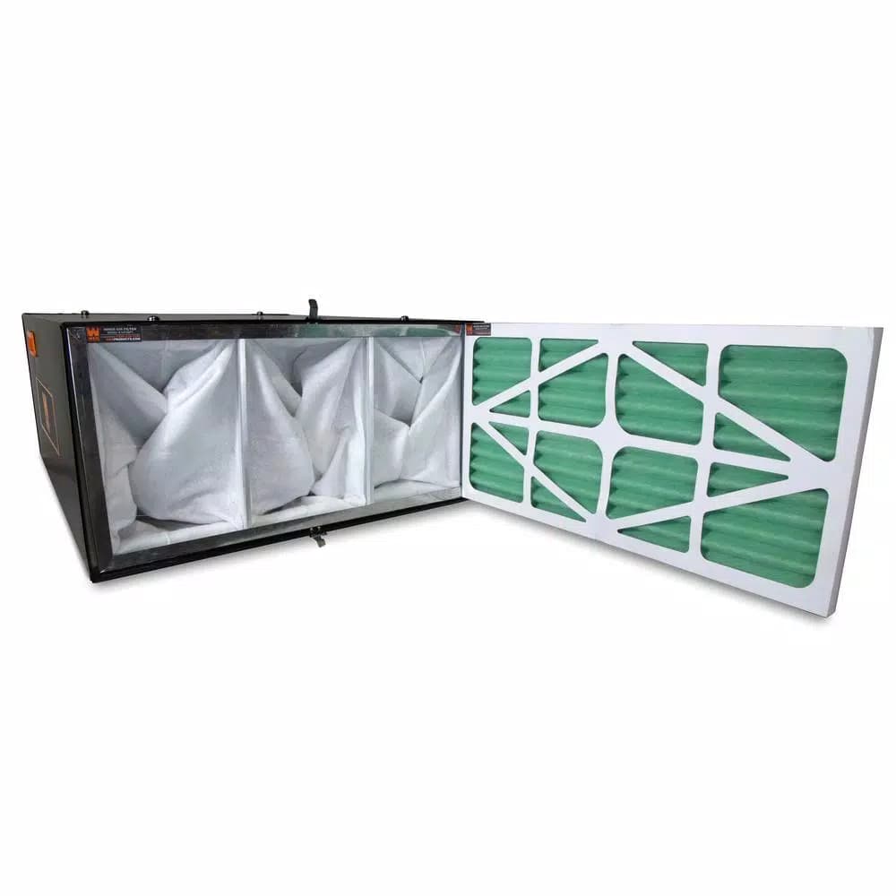 WEN 3-Speed Remote-Controlled Industrial Air Filtration System (556/702/1044 CFM)