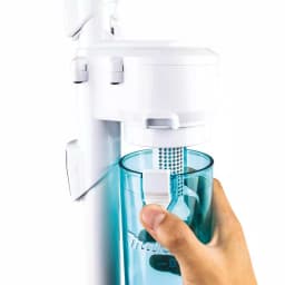 Makita White Cyclonic Vacuum Attachment with Lock for Makita 18V Vacuum Models XLC03 and XLC05 thumbnail 2