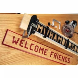 Milescraft SignPro Complete Sign Making Router Jig Template Kit thumbnail 6