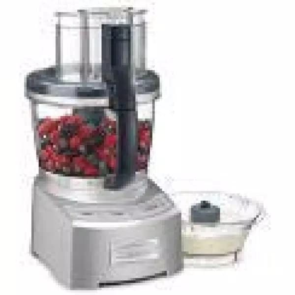 Cuisinart Elite 2.0 12-Cup Die Cast Food Processor, Metallic Carbon