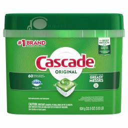 Cascade ActionPacs Dishwasher Detergent with Dawn, Fresh Scent (60-Count) thumbnail 1