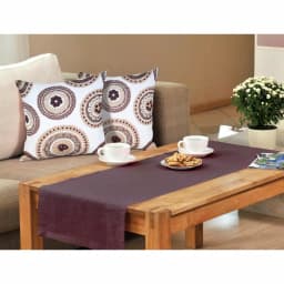 Unbranded Maryam Brown and White Geometric Cotton Throw Pillow, 20 x 20 in. thumbnail 4