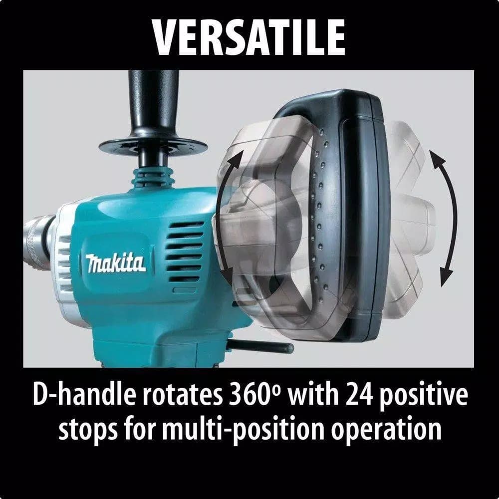 Makita DS4011 1/2 in. Spade Handle Drill, 8.5 Amp, Corded