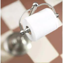Moen Sage Freestanding Toilet Paper Holder, Spot Resist Brushed Nickel thumbnail 2