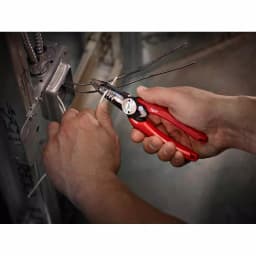 Milwaukee 7.75 in. 6-in-1 Combination Electrician's Wire Stripper Pliers thumbnail 10