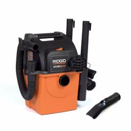RIDGID 5 Gal. 5.0 Peak HP Stor-N-Go Portable Wet/Dry Shop Vacuum with Wall Mount and LED Car Nozzle thumbnail 1