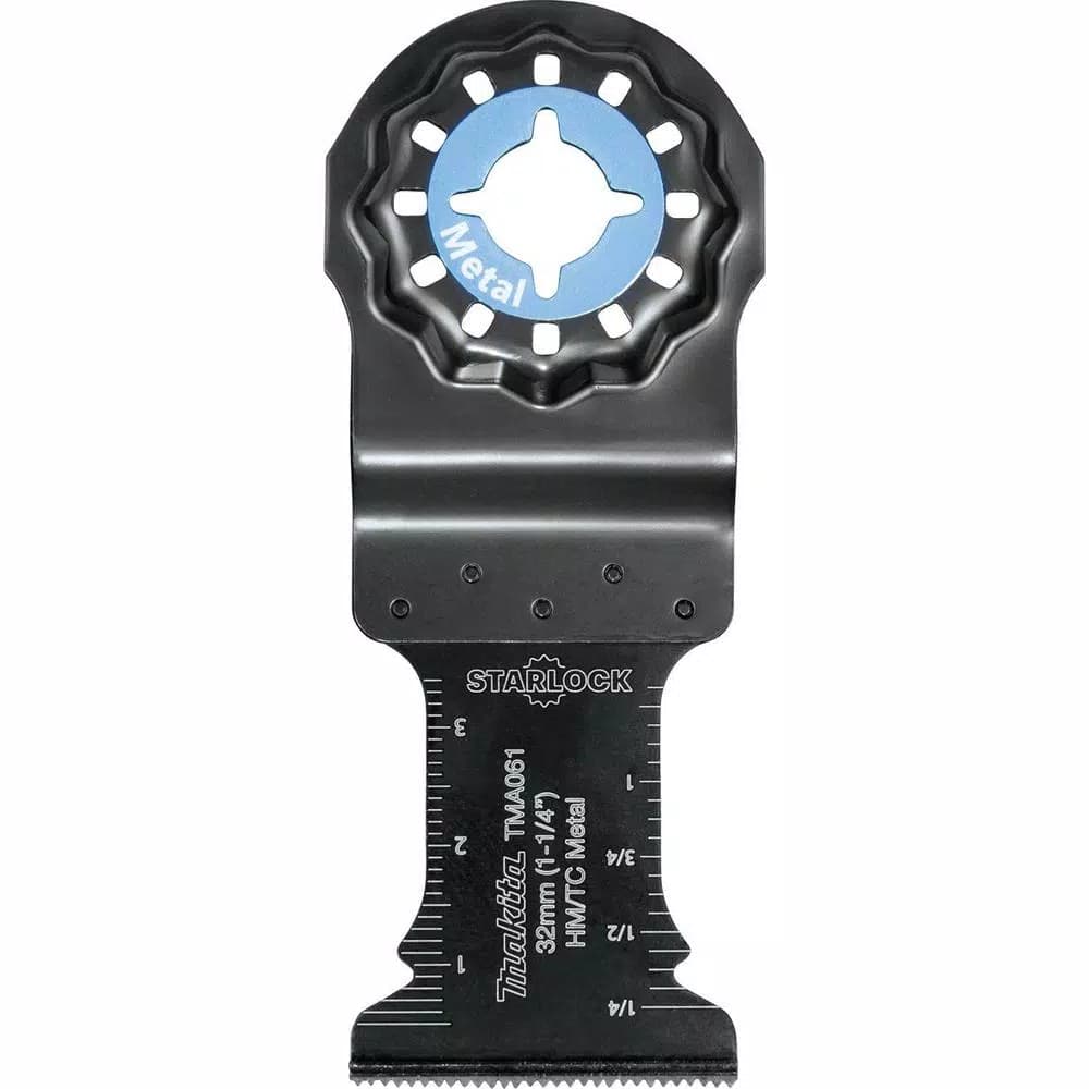 Makita 1-1/4 in. Starlock Carbide Tipped Metal Cutting Blade for Oscillating Multi-Tools