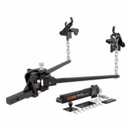CURT Short Trunnion Bar Weight Distribution Hitch Kit (8K-10K lbs GTW, 28-3/8" Bars) thumbnail 6