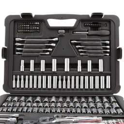 Stanley 201-Piece SAE & Metric Mechanics Tool Set with Carry Case thumbnail 4