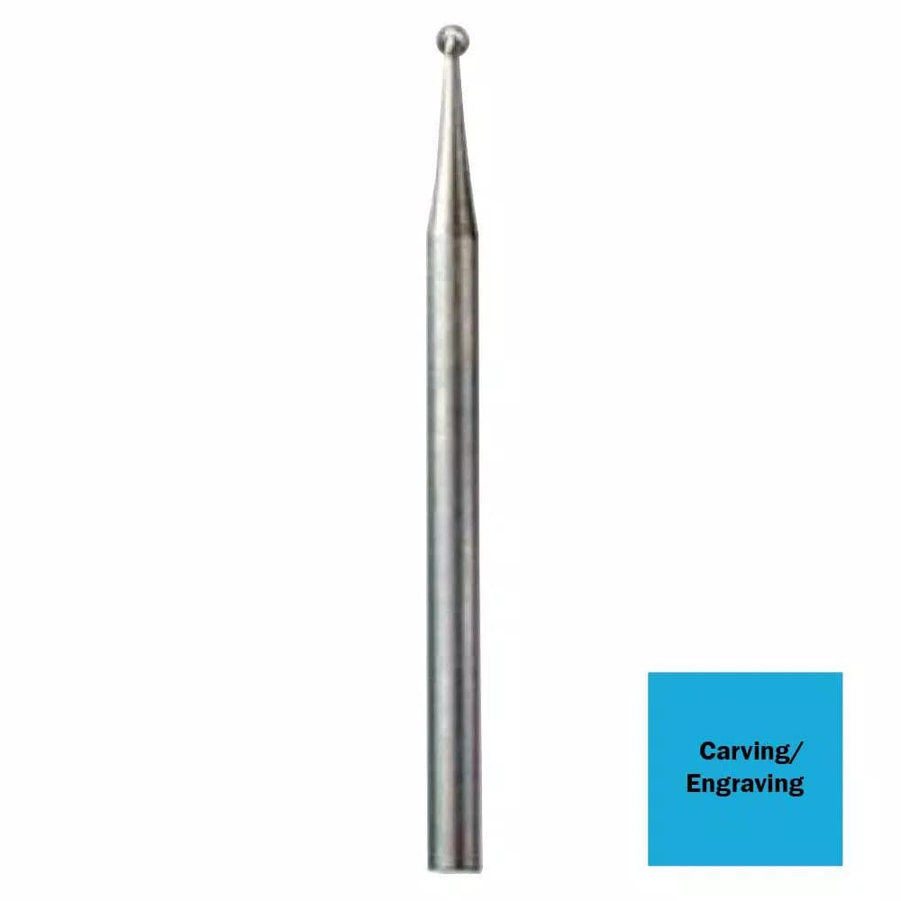 Dremel 106 1/16 in. Small Round Engraving Cutter for Wood, Plastic, and Soft Metals (2-Pack)