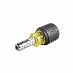 Klein Tools 2-in-1 1.5 in. Hex Head Slide Driver Nut Driver, 1/4 in. and 5/16 in. thumbnail 1