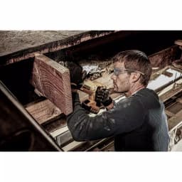 DEWALT ROTEX Safety Glasses, Impact Resistant Polycarbonate Lenses, Black thumbnail 2