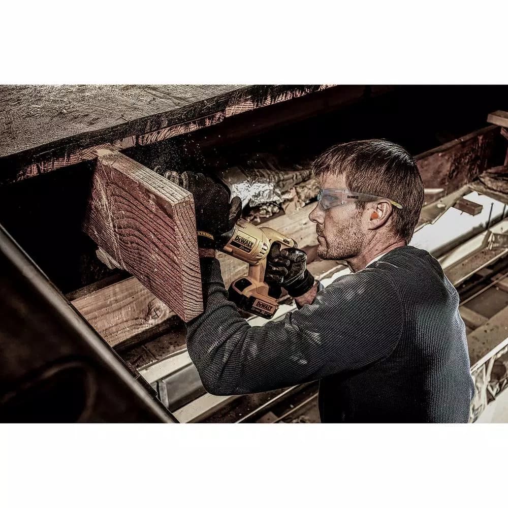 DEWALT ROTEX Safety Glasses, Impact Resistant Polycarbonate Lenses, Black