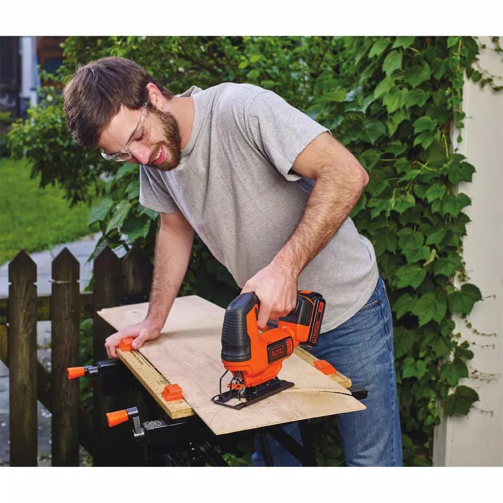 BLACK+DECKER 20V MAX Lithium-Ion Cordless Jig Saw, Tool-Only