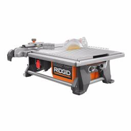 RIDGID 7 in. Portable Jobsite Wet Tile Saw with 6.5 Amp Motor and Single-Paddle Mixer thumbnail 8