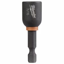 Milwaukee SHOCKWAVE 7/16 in. x 1-7/8 in. Magnetic Nut Driver, Impact Duty thumbnail 1