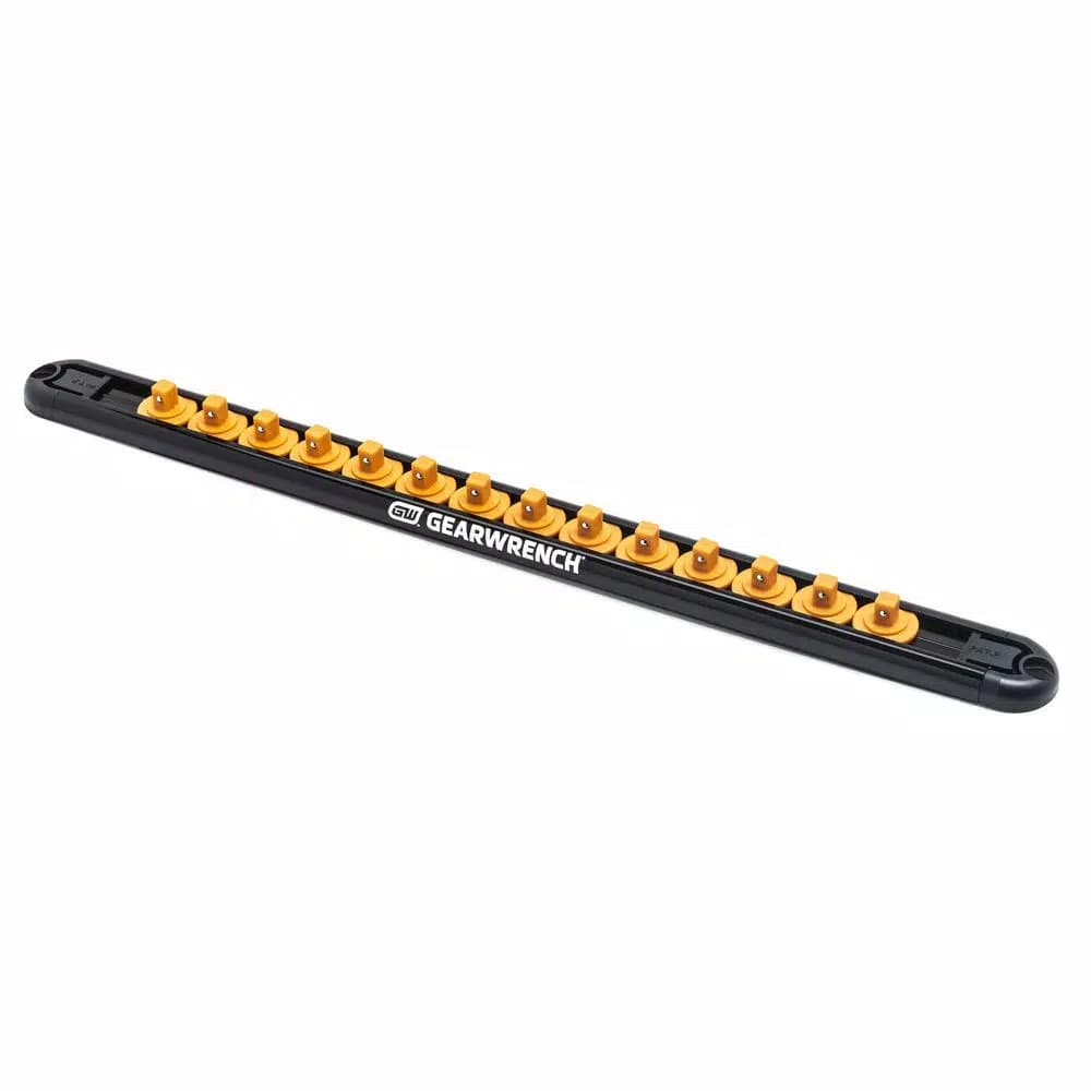 GEARWRENCH 1/4 in. Drive Magnetic Socket Rack with 14 Rotating Studs