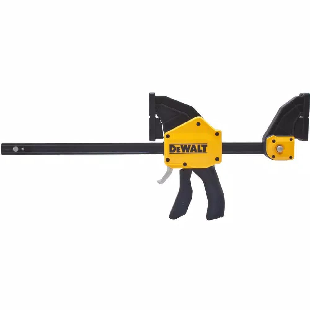 DEWALT 12 in. 600 lb. Trigger Clamp with 3.25 in. Throat Depth