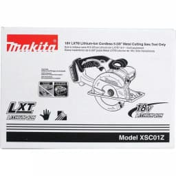 Makita 18V LXT Lithium-Ion 5-3/8 in. Cordless Metal Cutting Circular Saw (Tool-Only) thumbnail 10