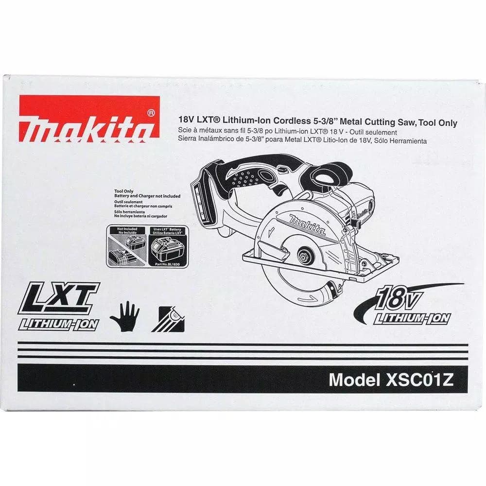 Makita 18V LXT Lithium-Ion 5-3/8 in. Cordless Metal Cutting Circular Saw (Tool-Only)