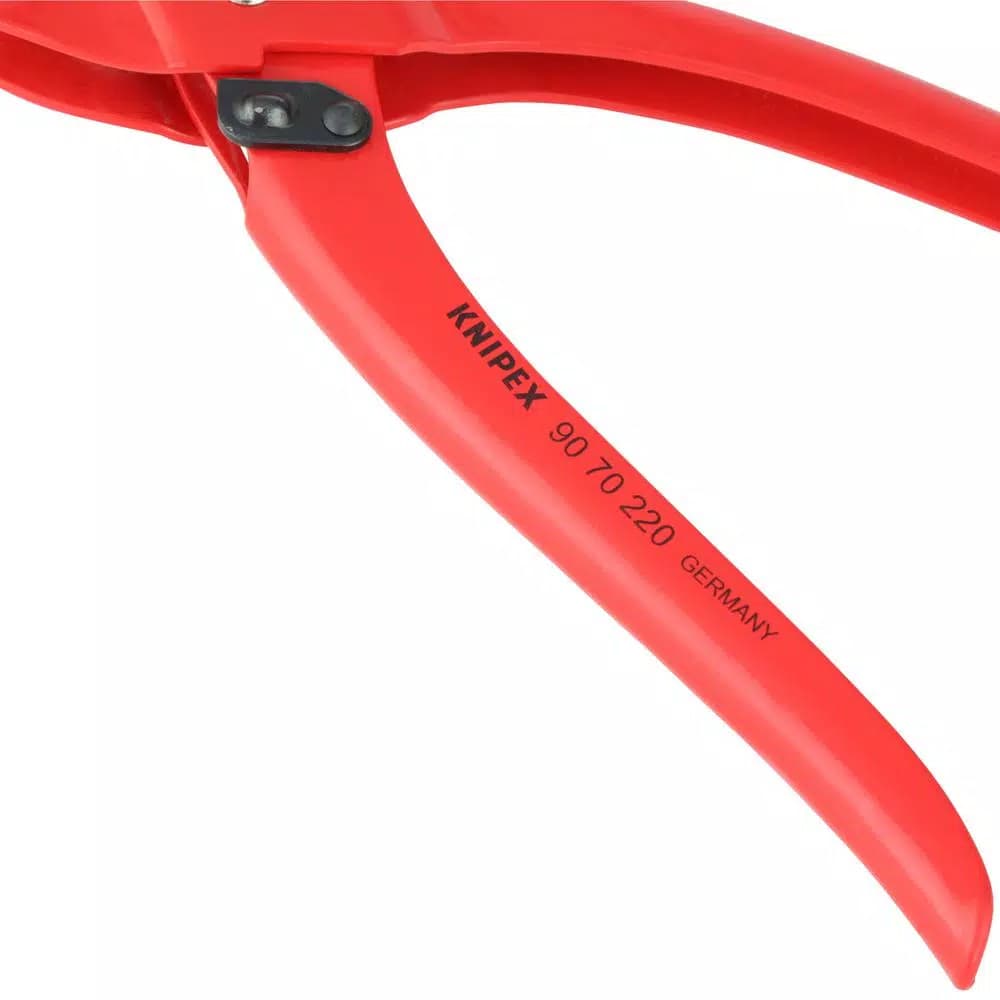 KNIPEX Heavy Duty Forged Steel Revolving Punch Pliers with 6 Interchangeable Punches