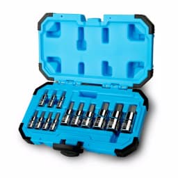 Capri Tools Advanced Series 13-Piece SAE Hex Bit Socket Set thumbnail 1