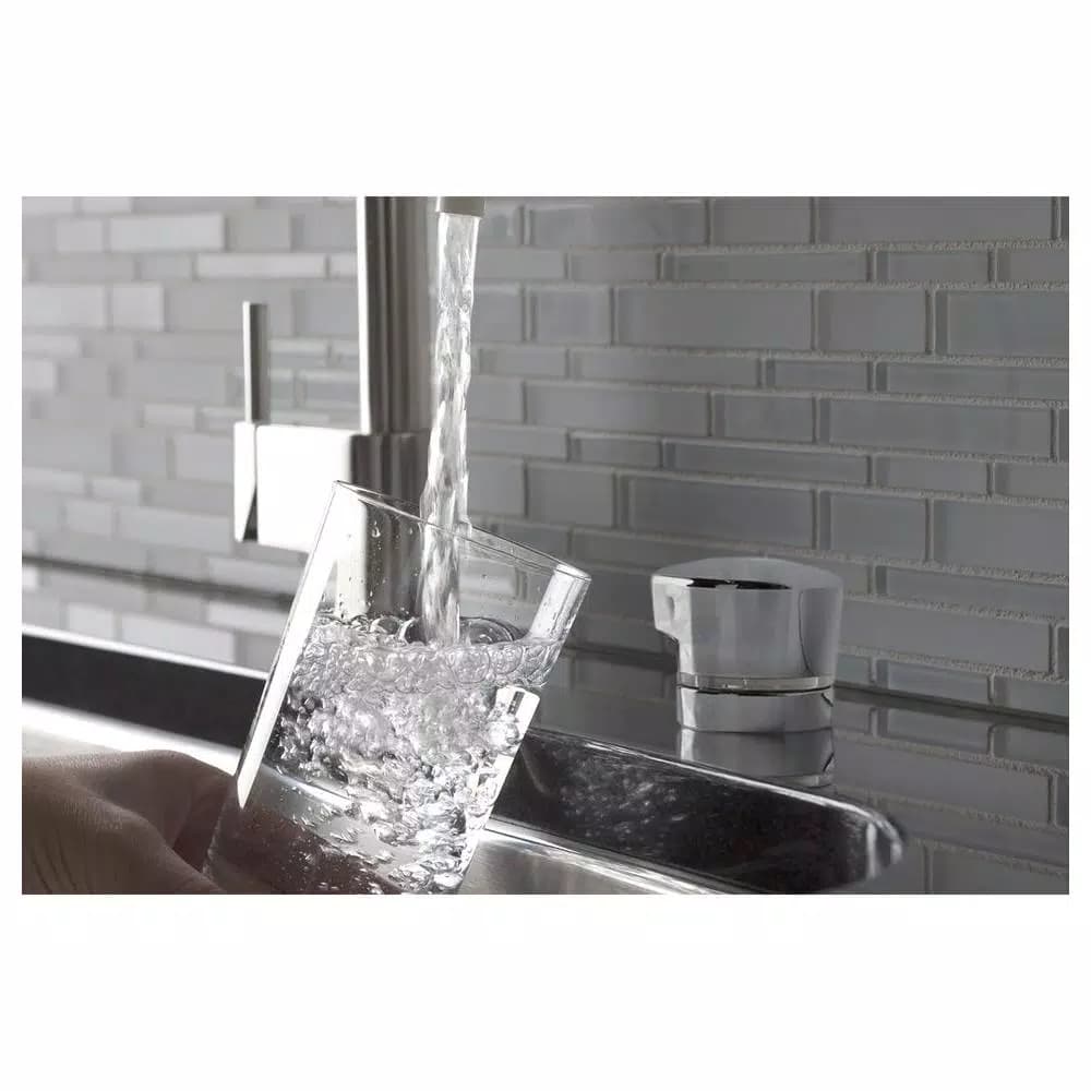 GE Under Sink Dual Flow Water Filtration System, NSF Certified, Reduces Lead & Chlorine