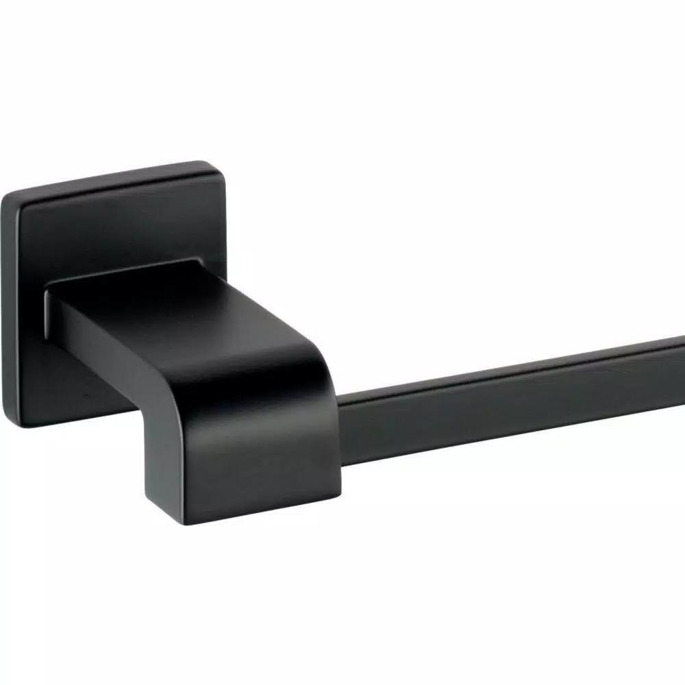Delta Ara 24 in. Single Towel Bar, Matte Black
