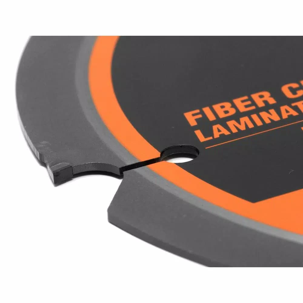 WEN 7-1/4 in. 4-Tooth PCD Diamond-Tipped Circular Saw Blade for Fiber Cement and Laminate Flooring