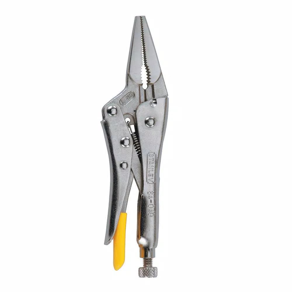Stanley 3-Piece Locking Plier Set with Induction Hardened Jaws and Wire Cutters