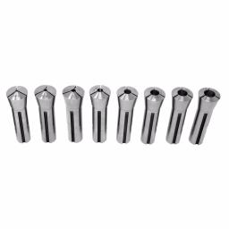 WEN 8-Piece Imperial R8 Collet Set for Metal Milling Machines thumbnail 2
