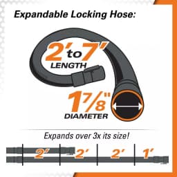 RIDGID 10 Gal. 5.0 Peak HP ProPack Plus Wet/Dry Shop Vacuum with Qwik Lock Filter thumbnail 8