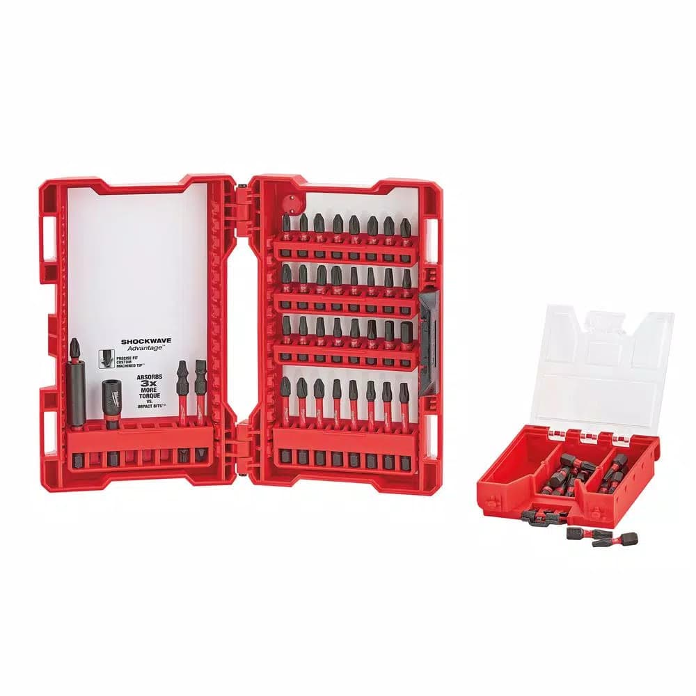 Milwaukee SHOCKWAVE Impact Duty Driver Bit Set, 56-Piece