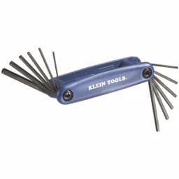 Klein Tools 70573 Grip-It Folding Hex Key Set, 12-Piece SAE/Metric thumbnail 1