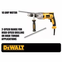 DEWALT 1/2 in. 10 Amp Variable Speed Reversible Hammer Drill thumbnail 2