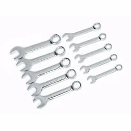 GearWrench 10-Piece Metric Stubby Combination Wrench Set, Non-Ratcheting thumbnail 4