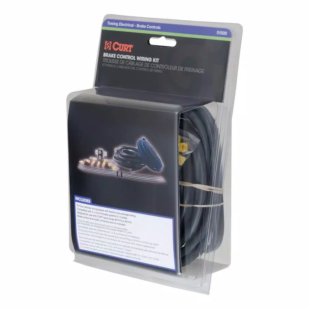 CURT Brake Control Wiring Kit for Vehicles Without Factory Tow Package