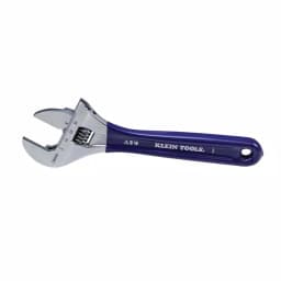Klein Tools 8 in. Slim-Jaw Adjustable Wrench, 1.5 in. Extra-Wide Capacity thumbnail 4