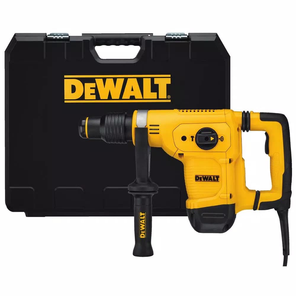 DEWALT 10.5 Amp SDS-Max Corded Rotary Hammer Demolition Chipping Hammer with Case