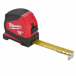 Milwaukee 16 ft. Compact Tape Measure with Nylon Blade Protection thumbnail 3
