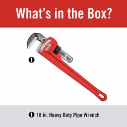 RIDGID 18 in. Heavy-Duty Straight Pipe Wrench thumbnail 2