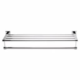 ALFI BRAND 23.63 in. Modern Wall Mount Towel Rack and Shelf, Polished Chrome thumbnail 4