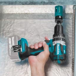 Makita 18V LXT Brushless Cordless Combo Kit: Hammer Drill, Circular Saw, Reciprocating Saw & 2x 5.0Ah Battery Starter Pack thumbnail 12